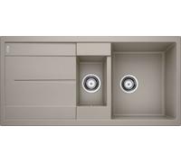 Blanco Metra 6 - Fregadero de Silgranite, 100x50 cm, tartufo 517355