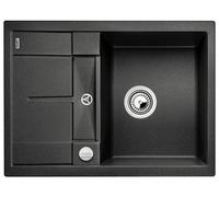 Blanco Metra S Compact - Fregadero de cocina antracita, color negro