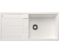 Blanco Metra XL 6 - Fregadero de Silgranite, 99x49 cm, con control de desagüe, blanco 516522