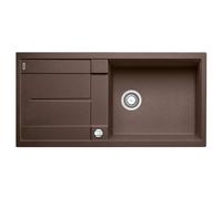 Blanco Metra XL 6 - Fregadero de Silgranite, 99x49 cm, con control de desagüe, café 519157