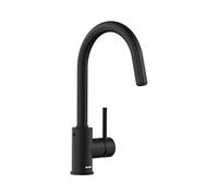Blanco Grifo de cocina de pie Mida-S negro 526653