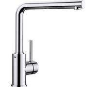 Blanco Grifo de cocina Mila 519414 monomando caño alto giratorio 360º cromo