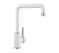 Blanco Mili grifo de cocina de pie blanco 523107