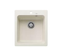 Blanco Naya 45 - Fregadero de Silgranite, 51x47 cm, blanco fino 527126