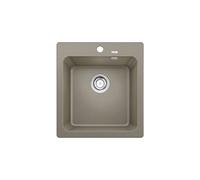 Blanco Naya 45 - Fregadero de Silgranito, 51x47 cm, tartufo 526576