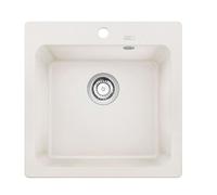 Blanco Naya 5 - Fregadero de silgranite, 52x51 cm, blanco 526582