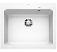 Blanco Fregadero de granito Naya 6 61,5 x 51 cm blanco 519641