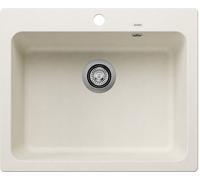 Blanco – Fregadero Naya 6 Silgranit – Montaje superior – Para mueble 60 cm – Blanco mate