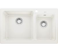 Blanco Naya 8 - Fregadero de Silgranite, 82x50 cm, blanco 519649
