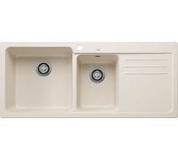 Blanco Naya 8 S fregadero de granito 116x50 cm blanco 527131