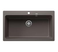 Blanco Naya XL 9 - Fregadero de silgranite, 86x51 cm, gris 527316