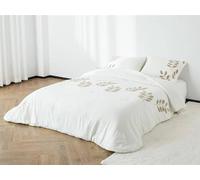 BLANCO NUMERO UNO Colcha Extra Suave SOLENA - Disfruta de una Noche de Descanso Colcha Suave y cómoda de la Marca Clara Vidal (Natural, 135 CM)