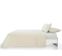 BLANCO NUMERO UNO Edredón de la Marca Clara Vidal Modelo Boticeli Beige - Cálido y Elegante para tu hogar (180 cm)