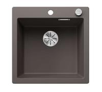 Blanco Pleon 5 - Fregadero de silgranite, 52x51 cm, con control de desagüe, InFino, gris 527317