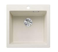 Blanco Pleon 5 - Fregadero de silgranite, 52x51 cm, InFino, blanco suave 527135