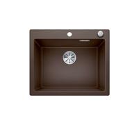 Blanco Pleon 6 - Fregadero de Silgranite, 62x51 cm, con control de desagüe, InFino, café 523695