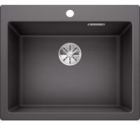Blanco Pleon 6 - Fregadero de silgranite, 62x51 cm, roca gris 521679