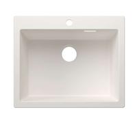 Blanco Pleon 6 - Fregadero Silgranite, 62x51 cm, blanco 527775