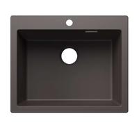 Blanco Pleon 6 - Fregadero Silgranite, 62x51 cm, roca gris 527774