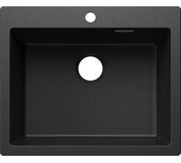 BLANCO PLEON 6 para componentes de color. Fregadero empotrado SILGRANIT, color antracita, a partir de 60 cm, sin sistema de desagüe automático. Incluye 5 años de garantía
