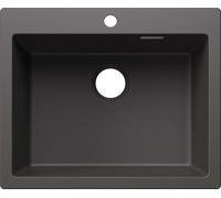 BLANCO PLEON 6 para componentes de color. Fregadero empotrado SILGRANIT en color gris piedra, a partir de 60 cm, sin sistema de desagüe automático. Incluye 5 años de garantía