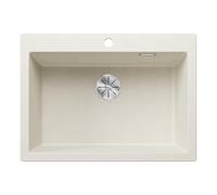 Blanco Pleon 8 - Fregadero de silgranite, 70x51 cm, InFino, blanco suave 527140