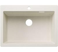 Blanco Pleon 8 - Fregadero de Silgranite, 70x51 cm, blanco fino 527780