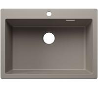 Blanco Pleon 8 - Fregadero de Silgranite, 70x51 cm, tartufo 527785