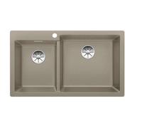 Blanco Pleon 9 - Fregadero de silgranite, 86x50 cm, tartufo 523064