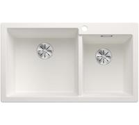 Blanco Pleon 9 - Fregadero de Silgranito, 86x50 cm, InFino, blanco 527640