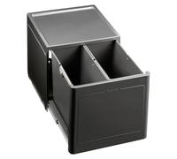 BLANCO SELECT BOTTON Pro 45/2, modelo manual, dimensiones: 37,5 cm, 35 cm, 75 cm
