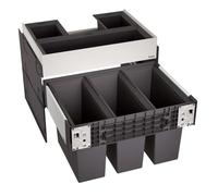 Blanco Select - Cubo de basura empotrado, con compartimento, 45 l 526209