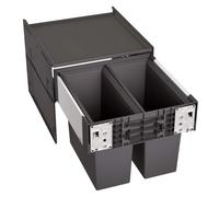 Blanco Select - Cubo de basura empotrado, con compartimento, capacidad 32 l 526200