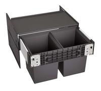 Blanco Clasificador de residuos Select II 34 l Negro 526207