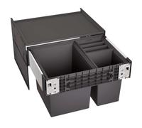 Blanco Select - Cubo de basura empotrado, con compartimento, capacidad 46 l 526205