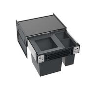 Blanco Select II - Cubo de basura empotrado, dividido, volumen 47 l 528148