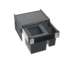 Blanco Select II - Cubo de basura empotrado, dividido, volumen 47 l 528148