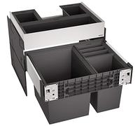 Blanco Clasificador de residuos Select II 46 l negro 526210