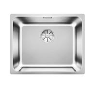 Blanco Solis 500 - Fregadero, 54x44 cm, acero inoxidable cepillado 526123