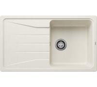 Blanco Sona 5 - Fregadero de silgranite, 86x50 cm, blanco suave 527151