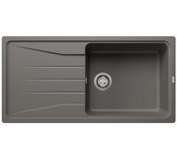 Blanco Sona XL 6 - Fregadero de silgranite, 100x50 cm, gris 527341