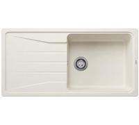 Blanco Sona XL 6 - Fregadero de silgranite, 100x50 cm, blanco suave 527158