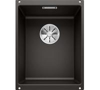 Blanco Subline 320 - Fregadero de silgranite, 35x46 cm, negro 525983