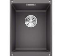 Blanco Subline 320 - Fregadero de silgranite, 35x46 cm, roca gris 523407