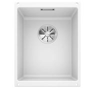 Blanco Subline 320-U fregadero de granito 46x35 cm blanco 523410