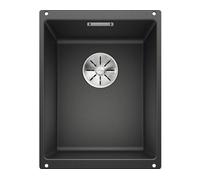 BLANCO SUBLINE 320-U, Fregadero empotrado, Silgranit, color antracita, 40 cm, fabricado en Alemania