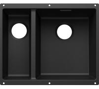 BLANCO SUBLINE 340/160-U para componentes de color. Fregadero empotrado SILGRANIT, color , a partir de 60 cm, sin sistema de control de desagüe - incluye 5 años de garantía