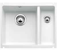 Blanco Subline 350/150-U fregadero de cerámica 56.7x45.6 cm blanco 514522