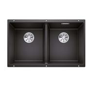 Blanco Subline 350/350 - Fregadero de silgranite, 76x46 cm, antracita 523574