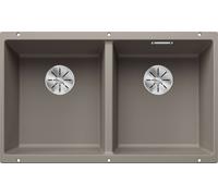 Blanco Subline 350/350 - Fregadero Silgranite, 76x46 cm, tartufo 523581